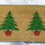 Christmas Season Welcome Mat from WINSRUBBERMATS